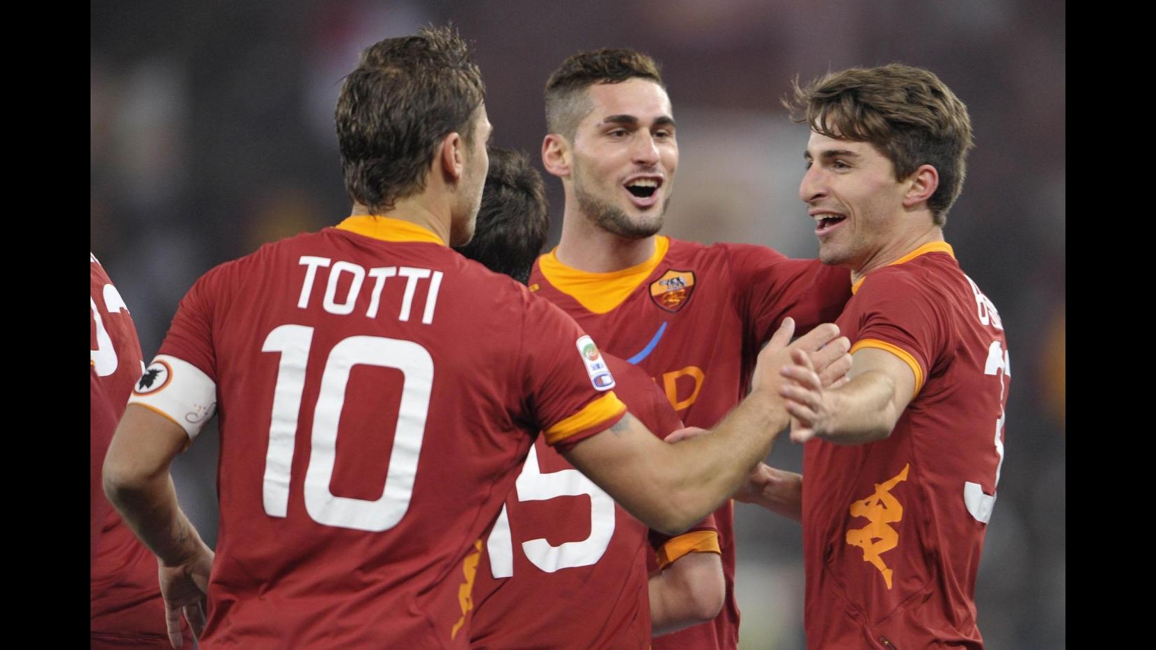 Roma show, 5-1 al Cesena e Totti supera Nordahl