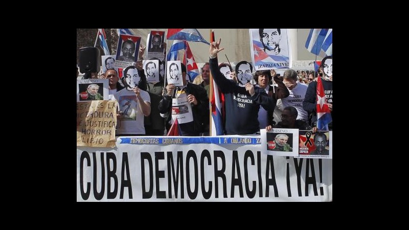 Cuba, 50 giorni digiuno: dissidente muore
