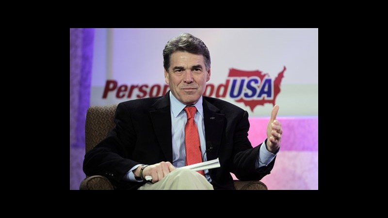 Usa 2012, repubblicano Perry si ritira da corsa a presidenziali