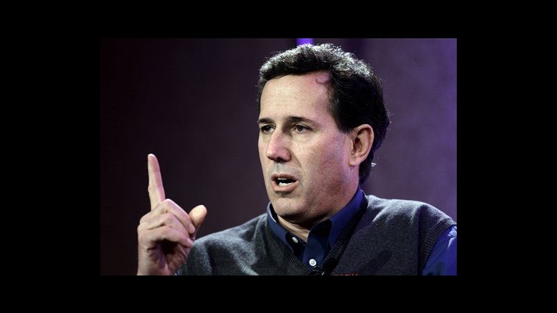 Usa 2012, dopo riconteggio primarie Iowa forse vinte da Santorum