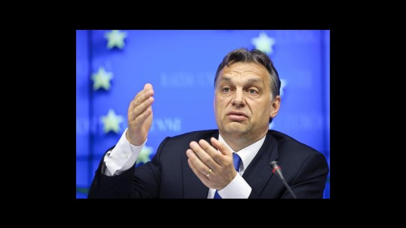 Ungheria, Europarlamento contro Orban. Lui: Cambieremo leggi