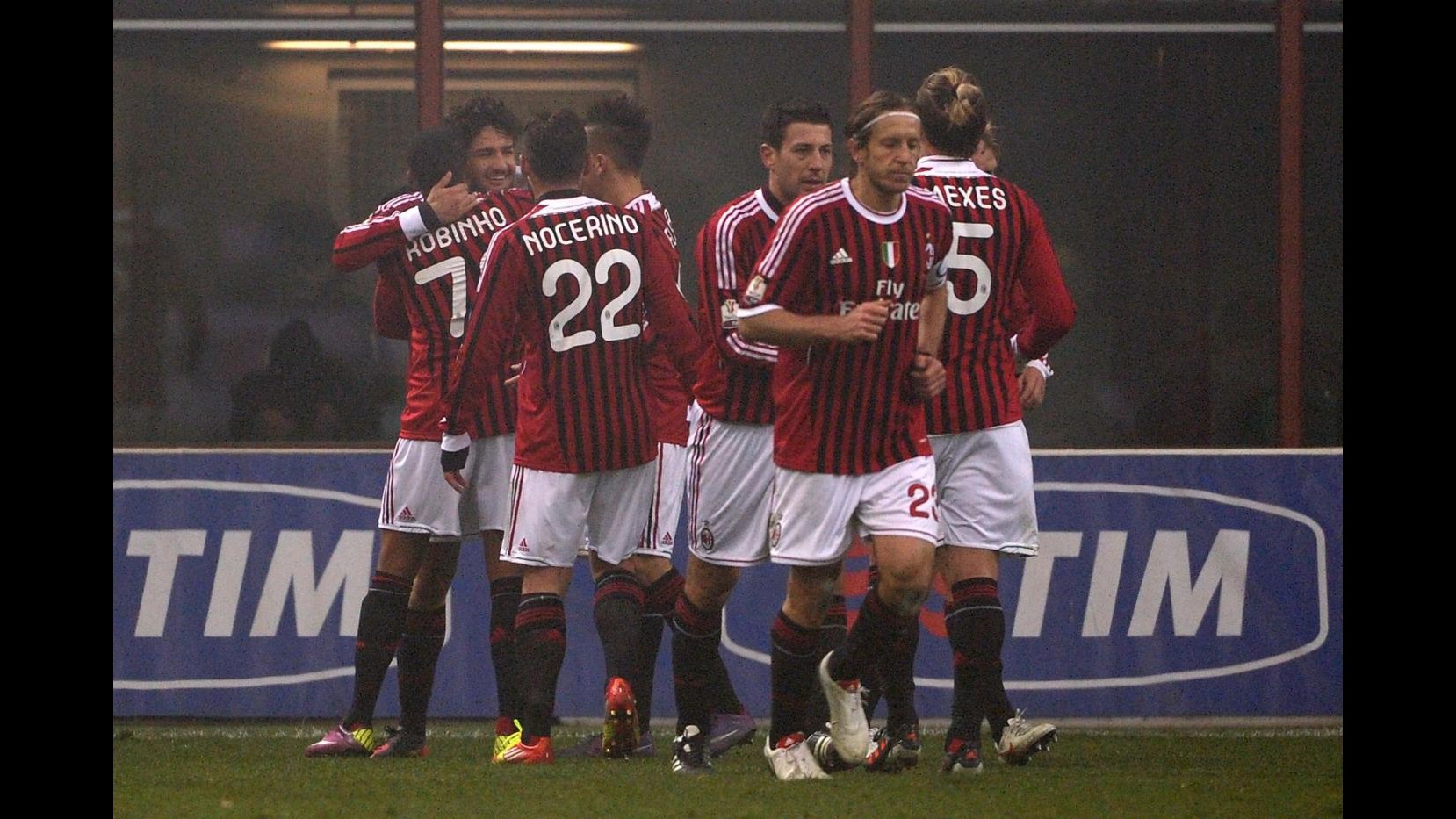 Coppa Italia, Pato gol e lieve infortunio. Novara ko 2-1