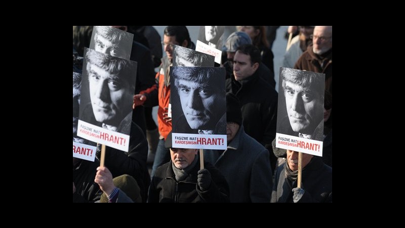 Turchia, omicidio giornalista armeno Dink: ergastolo solo a un complice