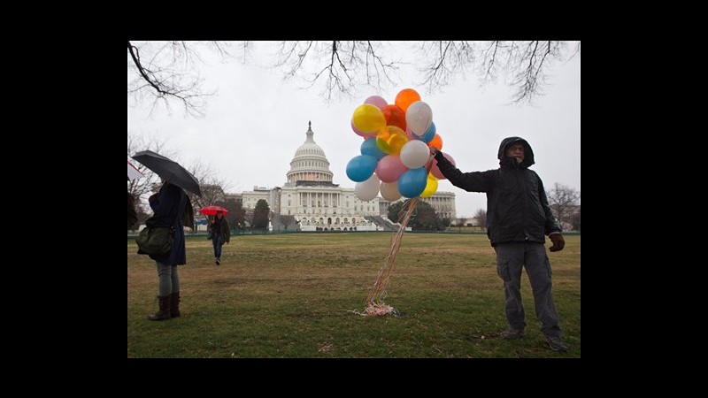 Occupy Wall Street, la protesta arriva al Congresso Usa: un arresto