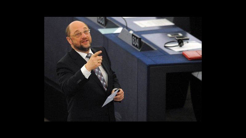 Schulz eletto nuovo presidente Europarlamento