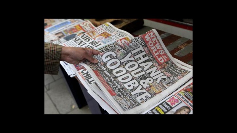 Intercettazioni Gb, chiusi 9 procedimenti contro News International