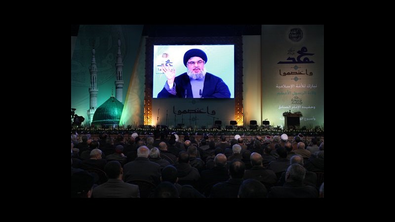 Libano, Hezbollah: Iran non ci chiederà di attaccare Israele