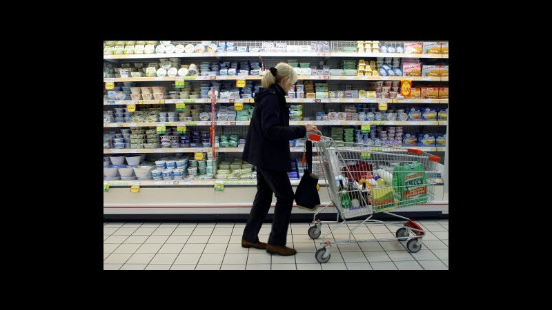 Confcommercio: Consumi fermi a dicembre, -0,4% nel 2011