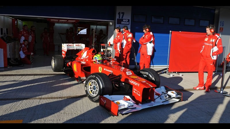 Ferrari, su Twitter prime foto di Massa in pista a Jerez