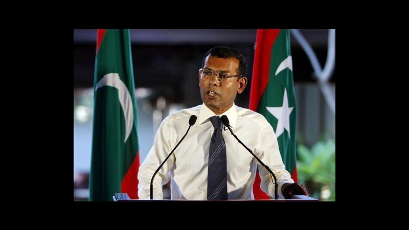 Rivolta polizia, presidente Maldive lascia