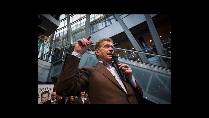 Finlandia va a destra, conservatore Niinisto nuovo presidente