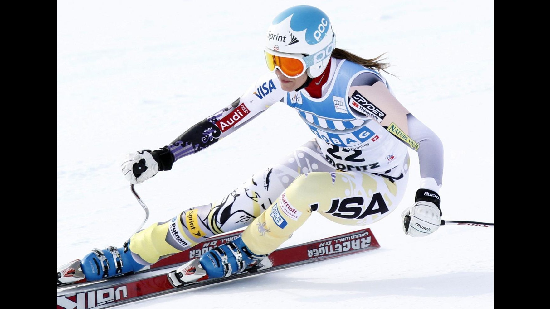 Julia Mancuso vince SuperG Garmisch, out Vonn. Curtoni quinta