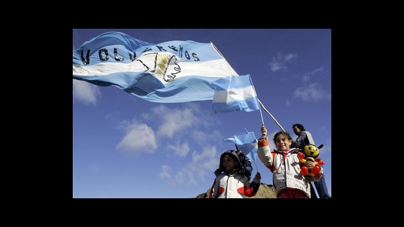 Falkland, Argentina le rivuole ma solo il 3% è per opzione militare
