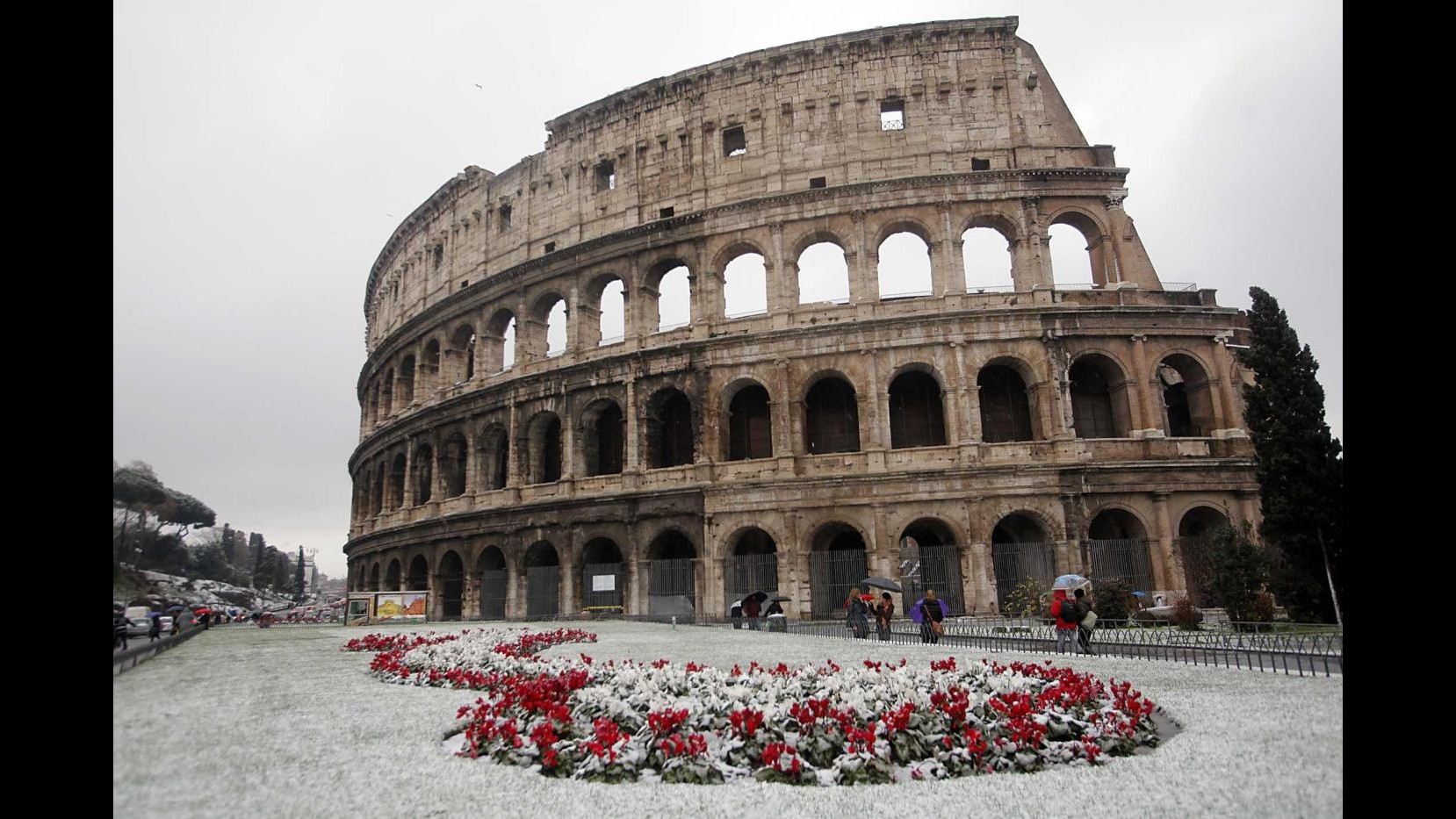 Nevica, Roma nel caos