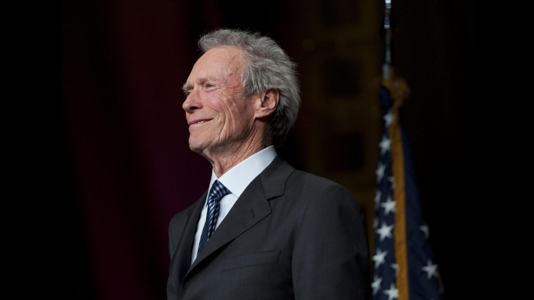 Clint Eastwood insignito al museo di storia americana per il cinema