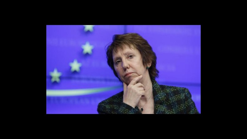 Ue, Ashton: Condividere risorse militari per far fronte all’austerità