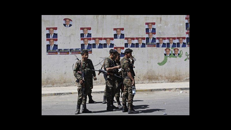 Yemen, al via presidenziali per transizione potere da Saleh al vice