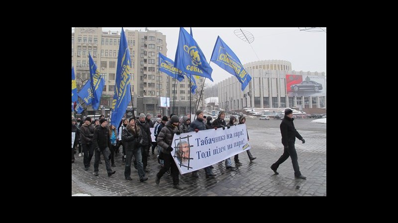 Ucraina, studenti protestano a Kiev contro riforma dell’istruzione