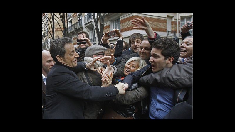 Francia, Sarkozy inaugura a Parigi sede di campagna elettorale