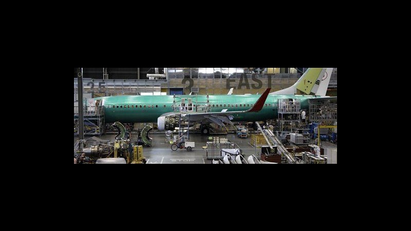 Boeing, ordine record di 22,4 mld dollari da indonesiana Lion Air