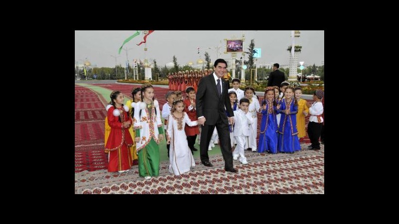 Turkmenistan, presidente Berdymukhmedov riconfermato con 97% dei voti