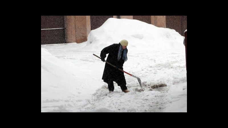 Neve, è emergenza al Centro-Sud