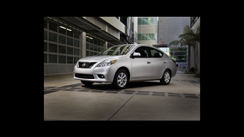 Nissan richiama 39mila Versa per difetto al cambio in Usa e Canada