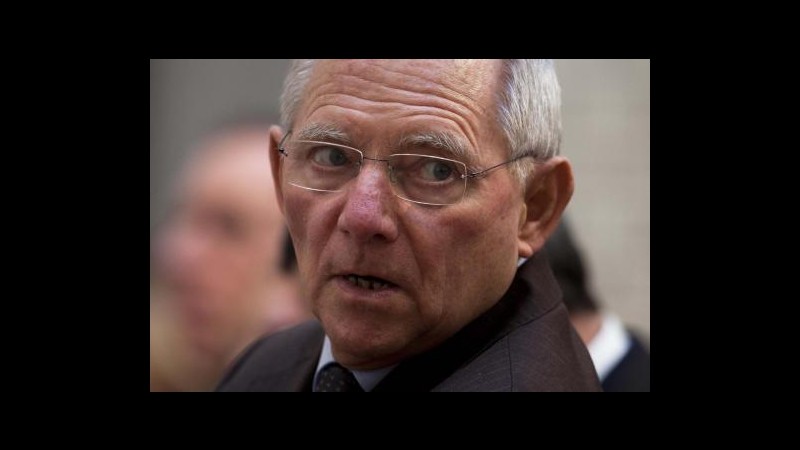 Schaeuble in fuorionda: Ripensare prestito Lisbona dopo accordo Grecia