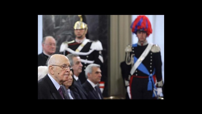 Napolitano: Non vedrò sindaci Val Susa