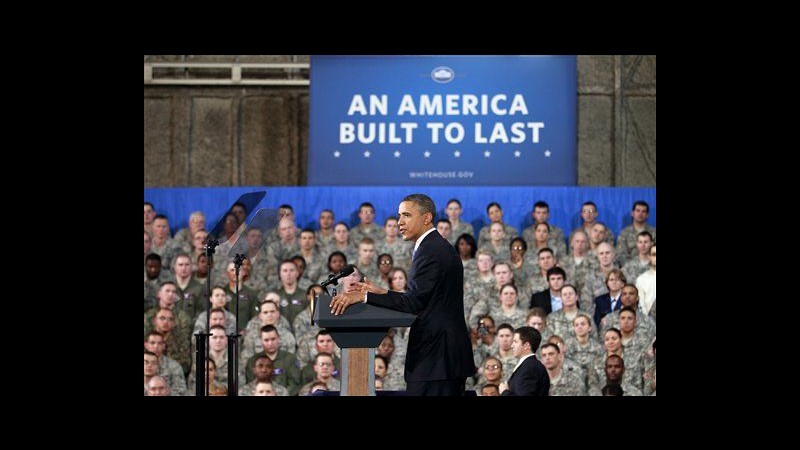 Usa, Obama e moglie offrono cena a Casa Bianca a veterani guerra Iraq