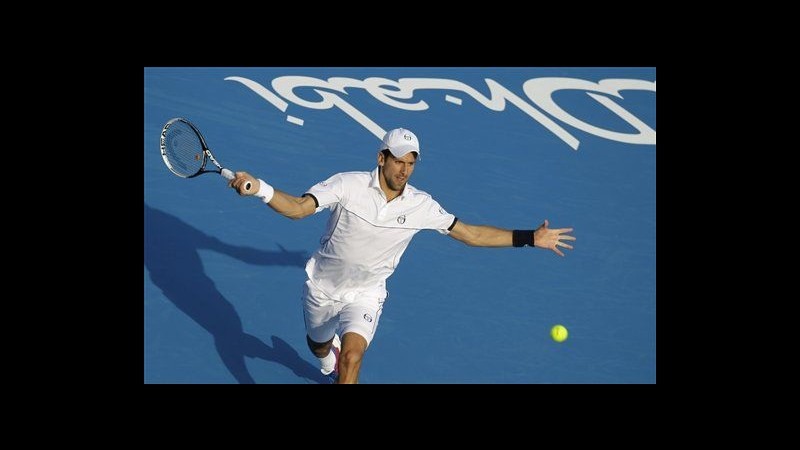 Cipolla saluta Dubai, avanti Djokovic, Federer e Murray