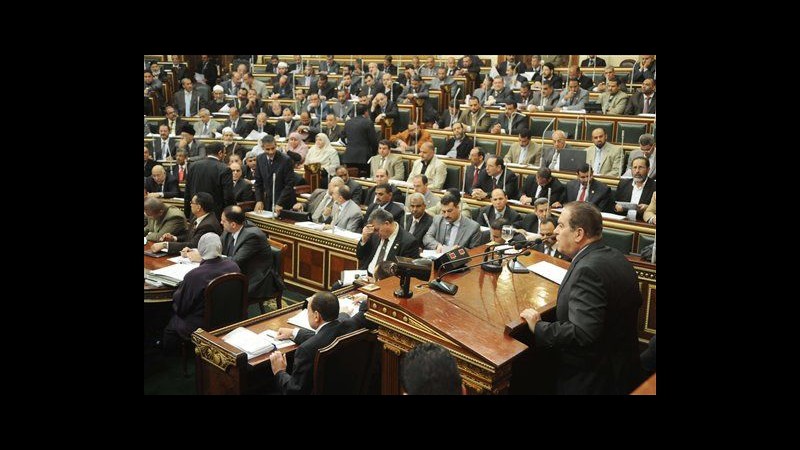 Egitto, Camera alta del Parlamento riunita per la sessione inaugurale