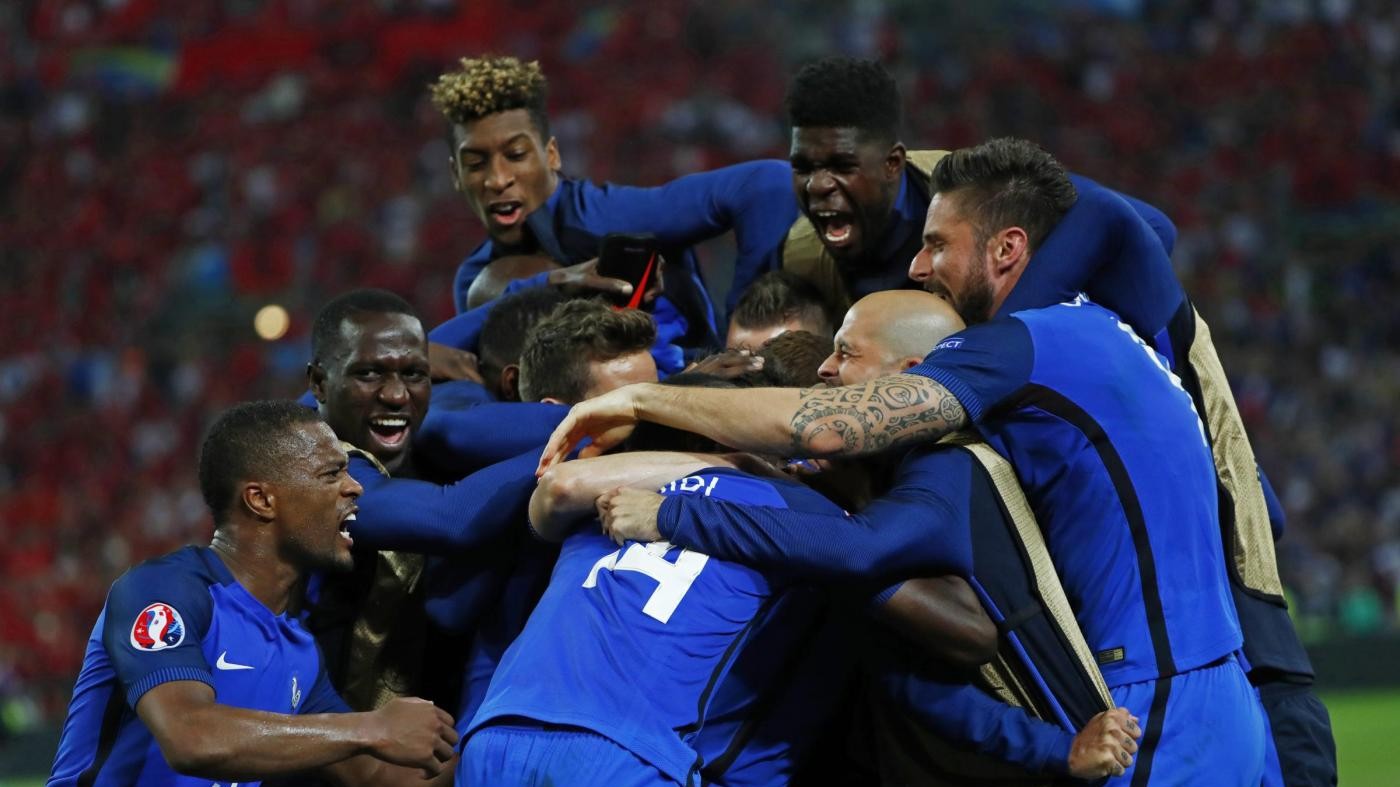 Euro 2016, Albania ko in extremis: 2-0, Francia agli ottavi