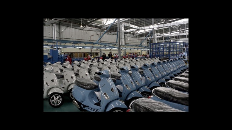 Piaggio, ricavi 2011 +2,1% con utile netto a 47 mln (+9,8%)