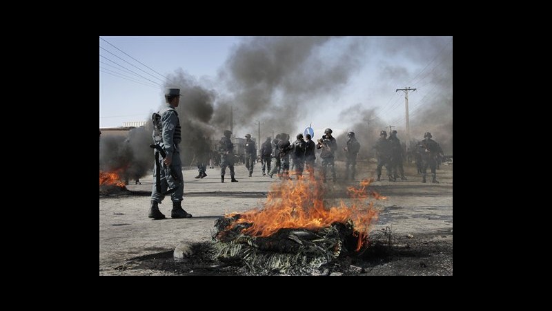 Afghanistan, cortei anti Usa dopo rogo copie Corano:3 morti, 30 feriti