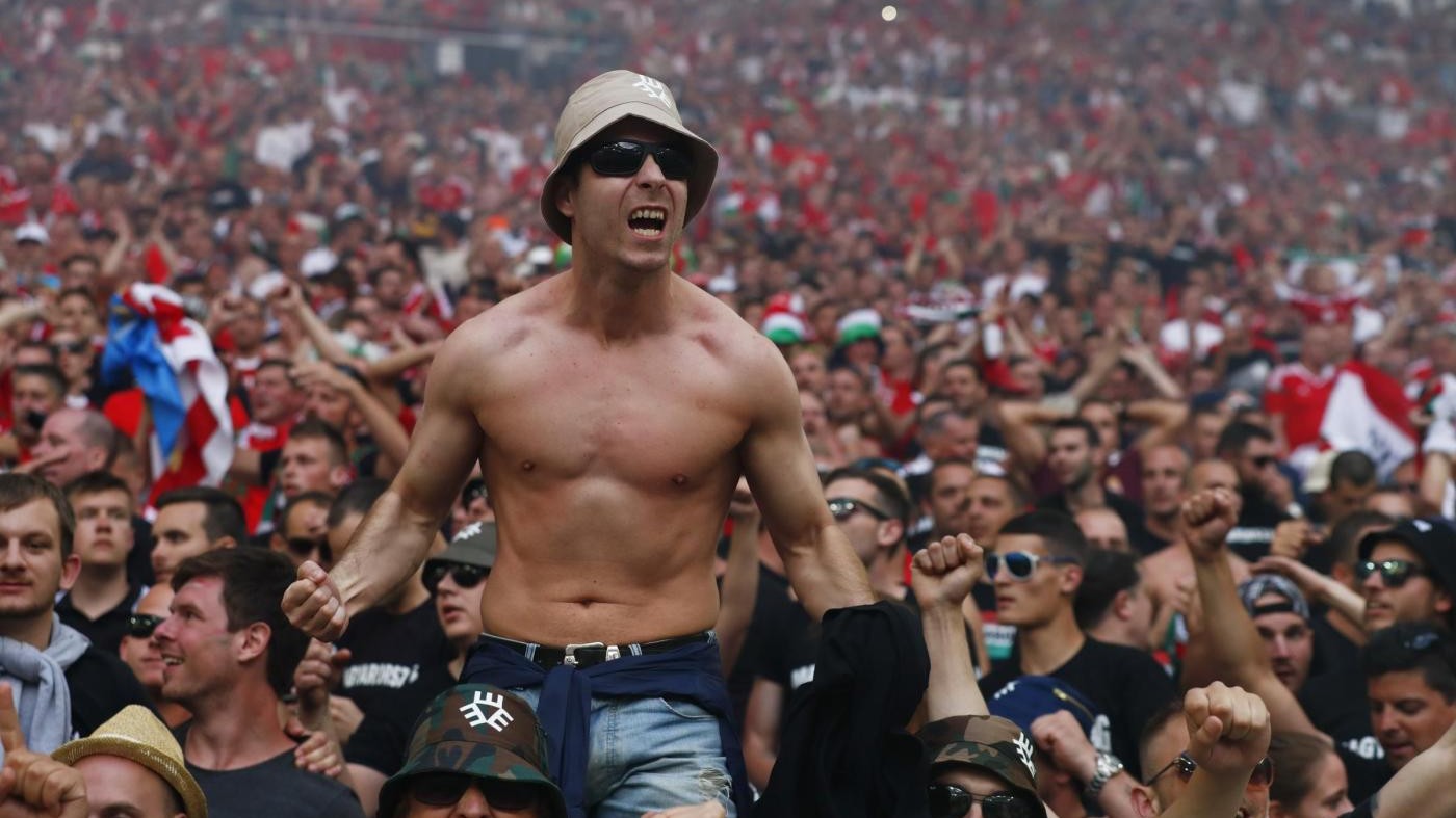 Uefa apre inchiesta su tifosi di Ungheria, Belgio e Portogallo