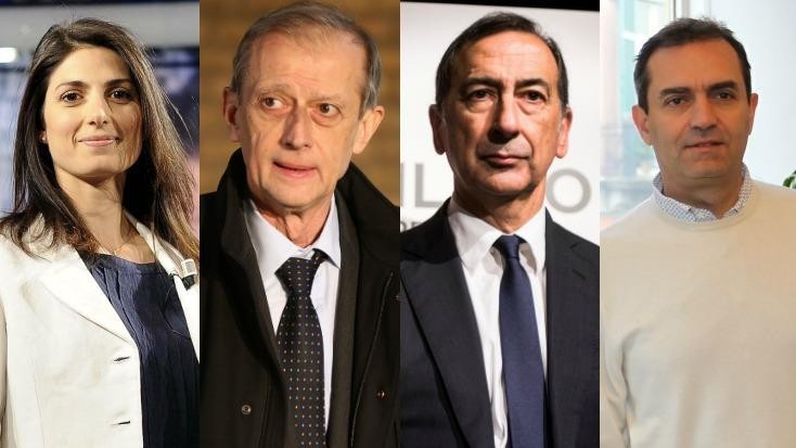 M5S trionfa con Raggi e Appendino. Sala in testa, boom De Magistris