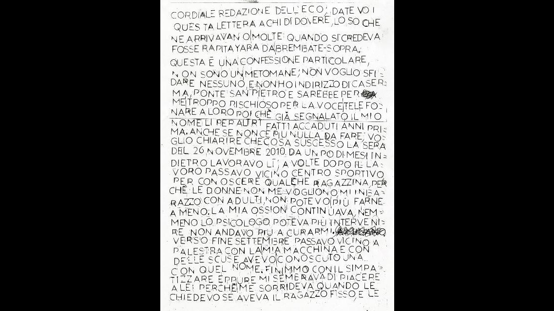 Le nuove verità sull’omicidio di Yara