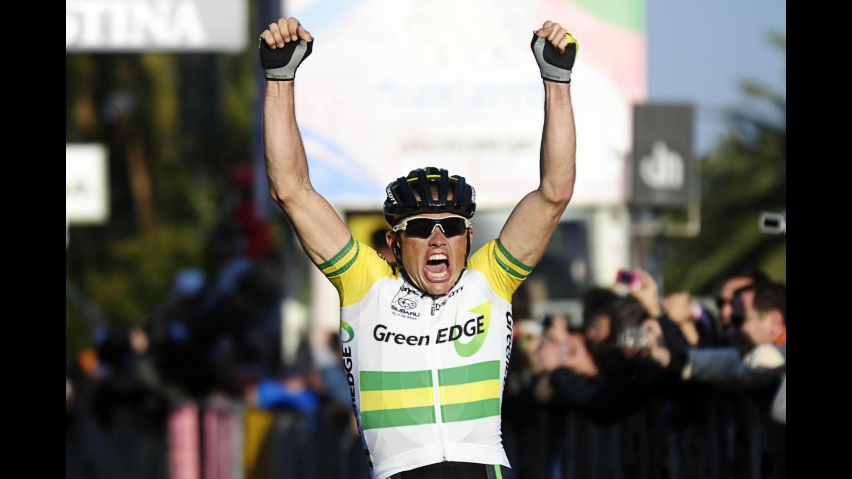 Ciclismo, australiano Gerrans vince la Milano-Sanremo. Terzo Nibali