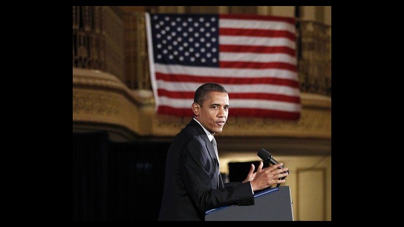 Usa 2012,Obama a Chicago: Spero terra Lincoln influenzi candidati Gop