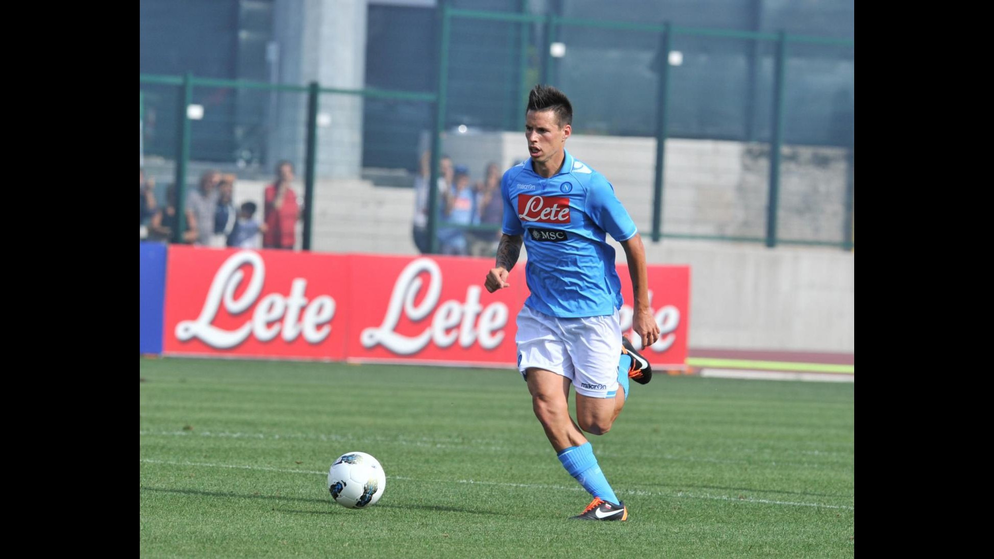 Napoli pareggia con Penarol 1-1, Hamsik-gol