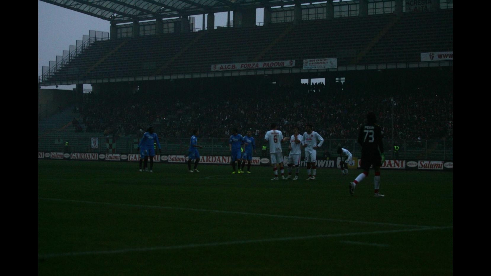 Blackout Euganeo, sanzionato Padova: 3-0 al Toro, granata primi