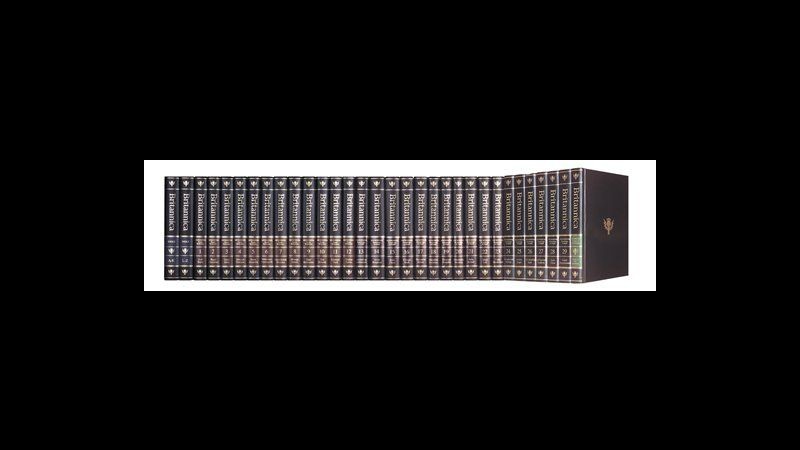 L’Enciclopedia Britannica lascia la carta, d’ora in poi solo online