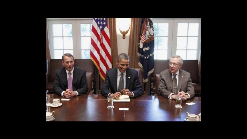 Debito Usa, Obama incontrerà Harry Reid e Nancy Pelosi