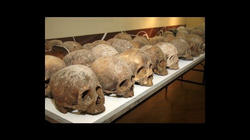 Messico, resti di 167 persone appartengono a cimitero di 1.300 anni fa