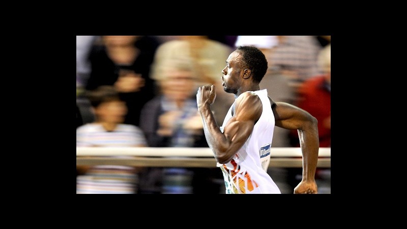 Usain Bolt vola a Stoccolma