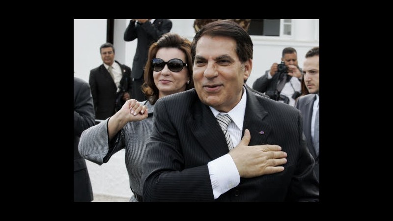 Tunisia, 16 anni a Ben Ali, condanne anche a suoi familiari