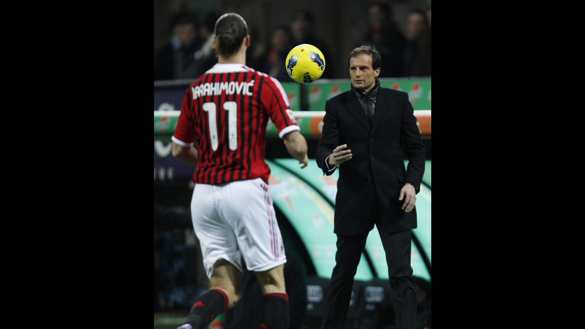 Allegri: Nessun problema con Ibra, vuole vincere come tutti