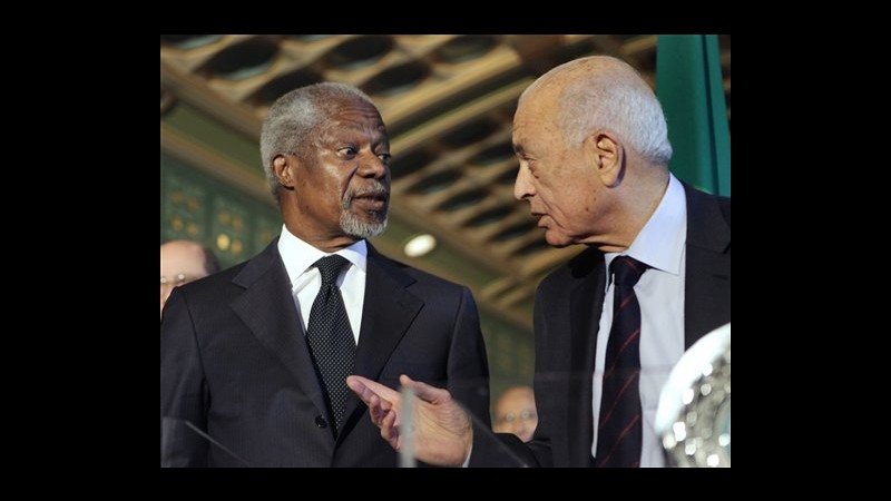 Kofi Annan in Siria incontra Assad