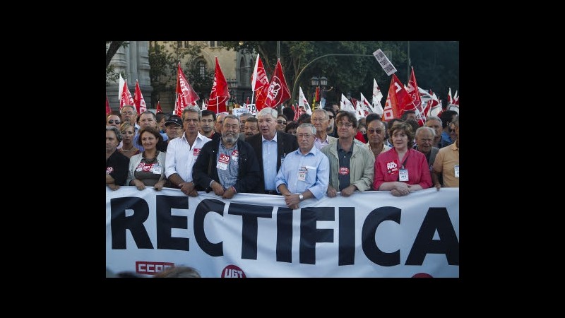 Spagna, indetto sciopero generale per 29 marzo contro riforma lavoro